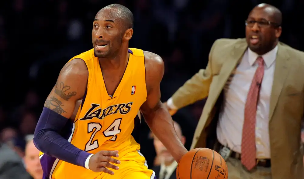 Cristian Benavente dedica homenaje a Kobe Bryant.