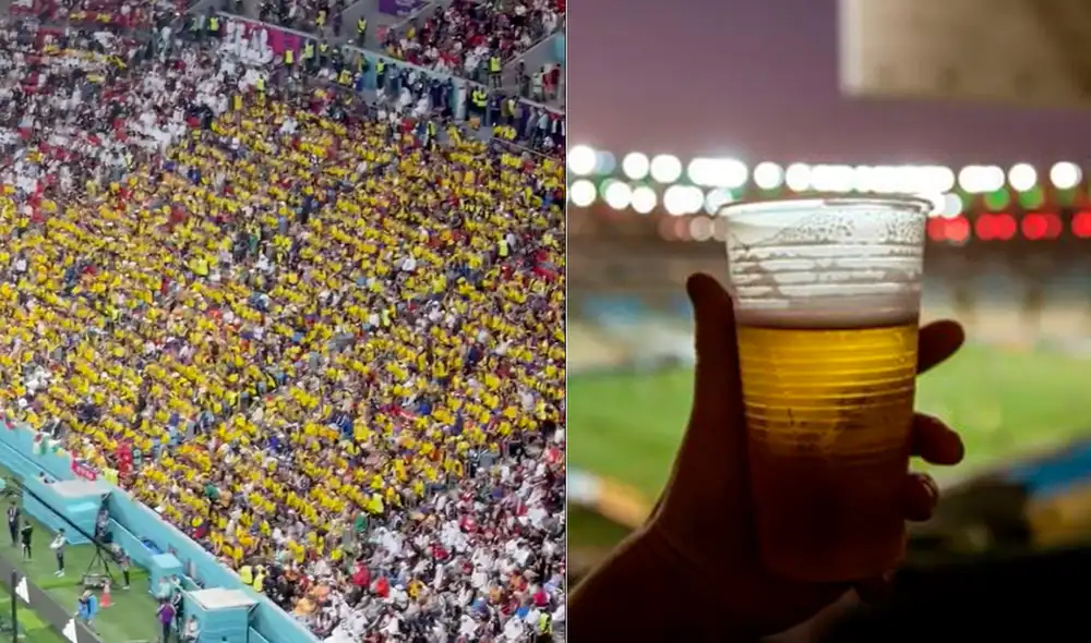 Este hecho sucedió durante el partido inaugural Qatar vs. Ecuador. Foto: composición LR / Twitter / @samstreetwrites Este hecho sucedió durante el partido inaugural Qatar vs. Ecuador. Foto: composición LR / Twitter / @samstreetwrites