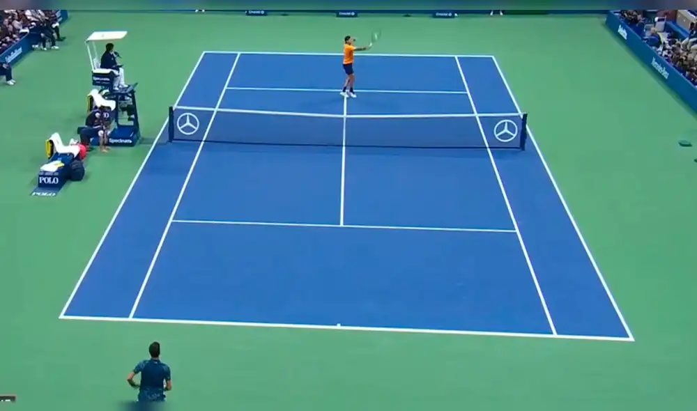 El fenomenal punto de Del Potro en la final del US Open 2018 ante Djokovic [VIDEO]