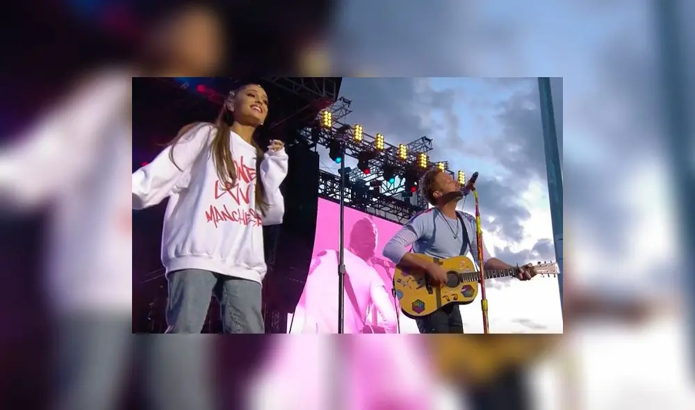 One Love Manchester: Coldplay conmovió al público con su cover de ‘Dont look back in anger’ [VIDEO]