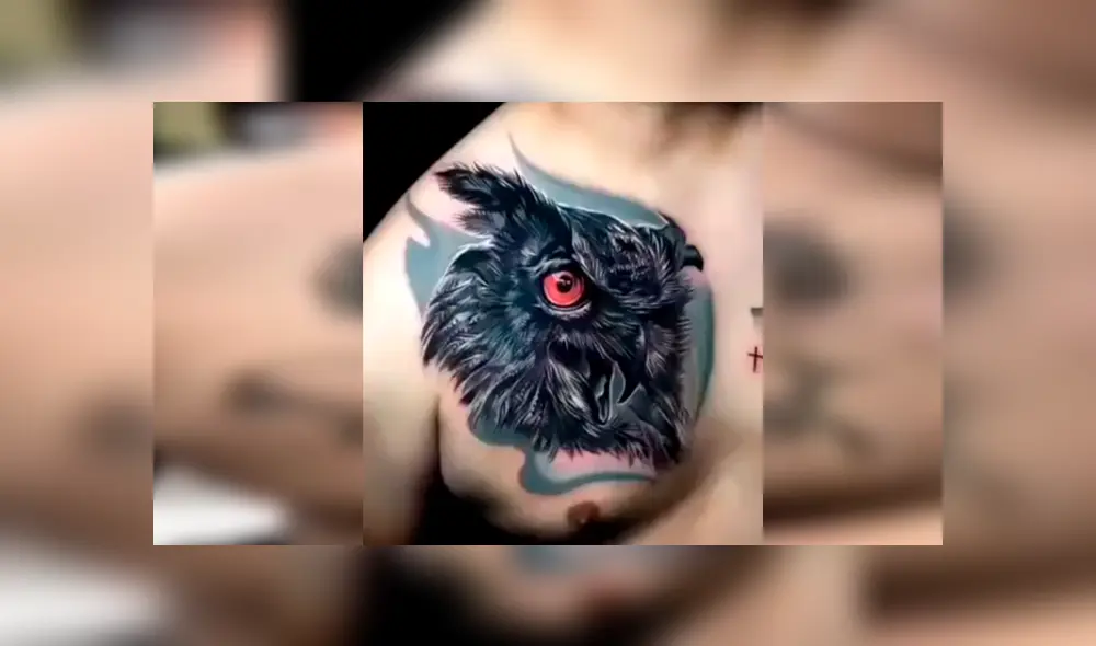 En Facebook, un hombre no imaginó cómo quedaría el resultado de su nuevo diseño de tatuaje en su pecho. En Facebook, un hombre no imaginó cómo quedaría el resultado de su nuevo diseño de tatuaje en su pecho.