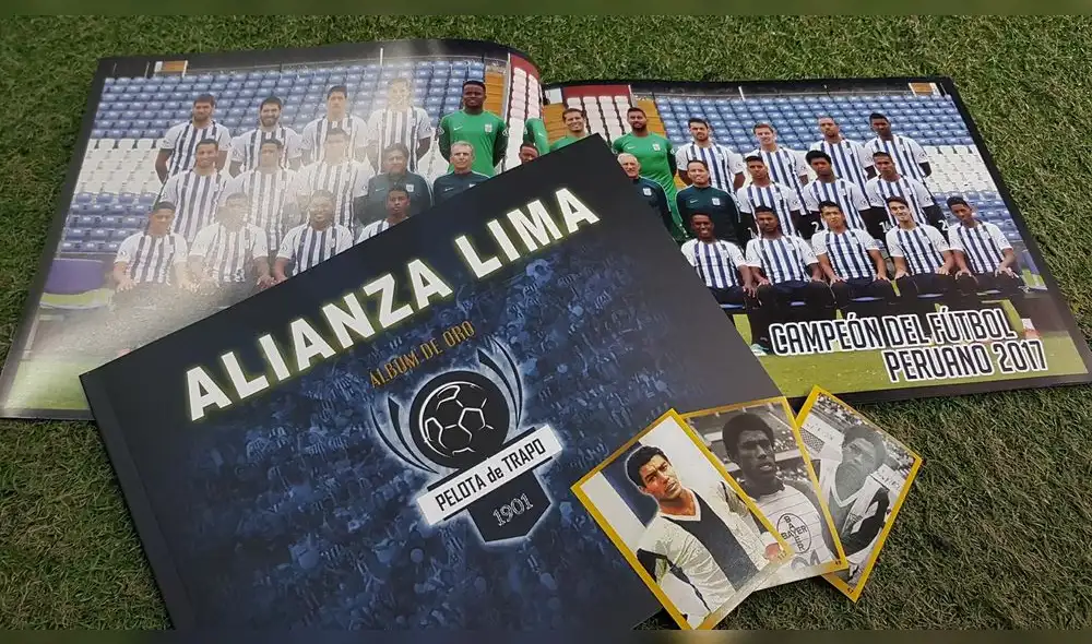 Reeditan álbum de stickers de Alianza Lima [FOTOS]