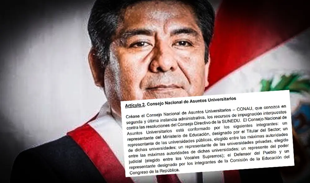 Luis Dioses (Somos Perú), presidente de la Comisión de Educación. Luis Dioses (Somos Perú), presidente de la Comisión de Educación.