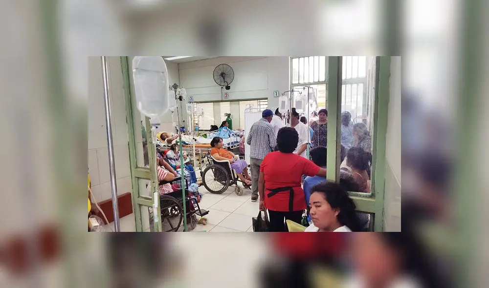Hospital Santa Rosa colapsa por exceso de pacientes 