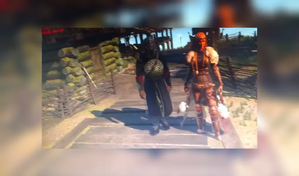 Supuesta imagen de lo que sería Assassin's Creed Ragnarok.