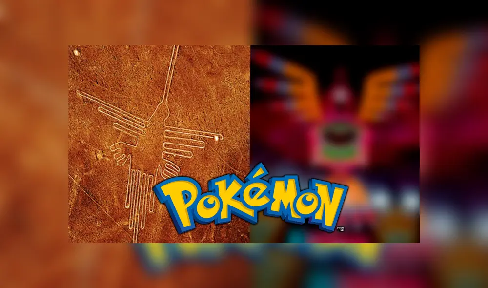 Línea de nazca del colibrí sirvió de inspiración para crear a Sigilyph