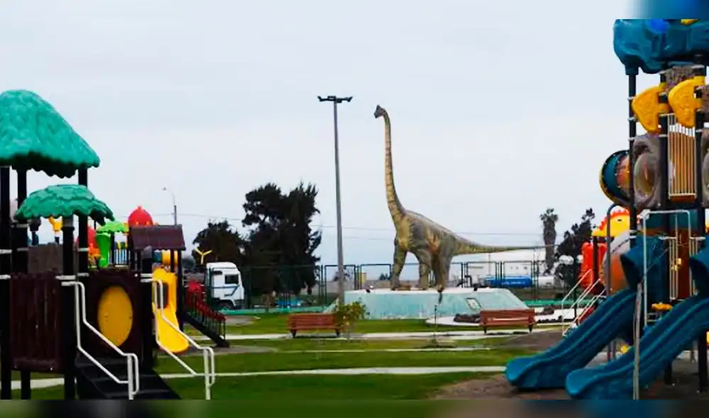 Perjuicio de S/ 120 mil en cuestionado parque de los Dinosaurios en Mollendo. Perjuicio de S/ 120 mil en cuestionado parque de los Dinosaurios en Mollendo.