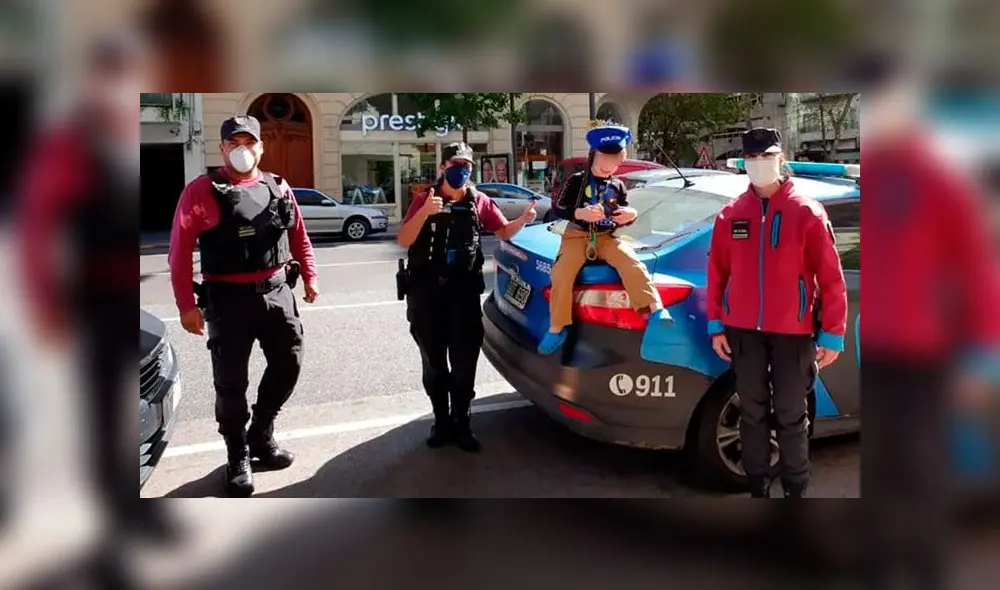 El menor cumplía cuatro años y el video fue viral por redes sociales. (Fuente: Facebook) El menor cumplía cuatro años y el video fue viral por redes sociales. (Fuente: Facebook)
