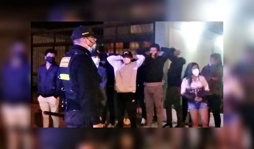 Los intervenidos participaban en diferentes reuniones sociales del distrito. Los intervenidos participaban en diferentes reuniones sociales del distrito.