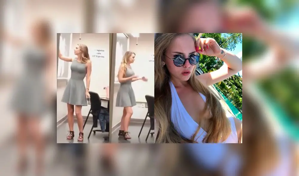 YouTube: "sexy maestra de matemáticas" rompe el corazón tras revelar verdad