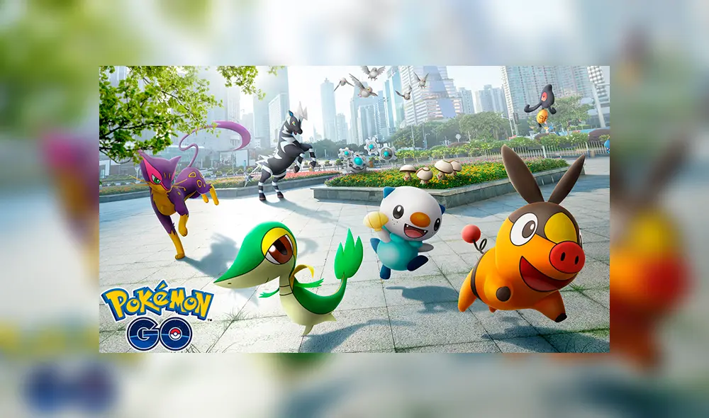 Snivy, Tepig y Oshawott, iniciales de Teselia, ya están en Pokémon GO.