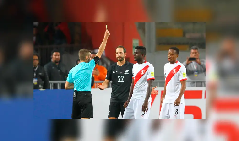 Usan el nombre del árbitro del Perú vs Nueva Zelanda para enviar droga