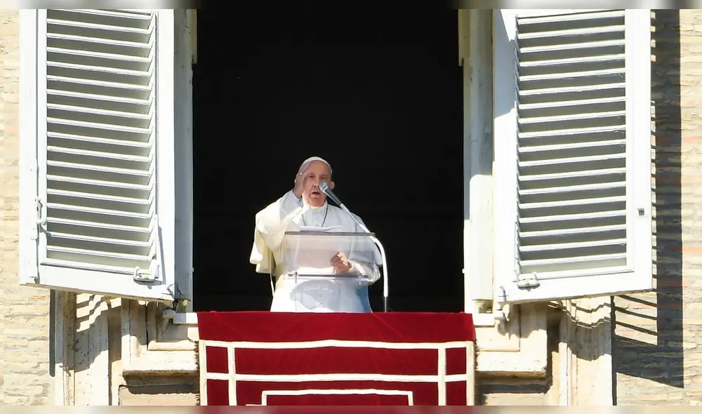 El papa critica que quienes hacen la guerra "no saben dominar sus pasiones". Foto: AFP. El papa critica que quienes hacen la guerra "no saben dominar sus pasiones". Foto: AFP.