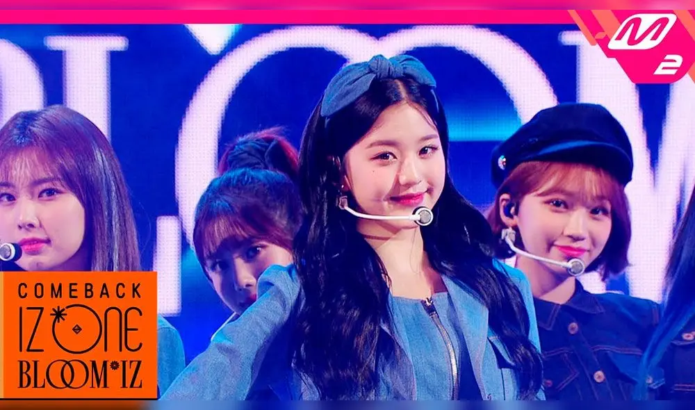 IZ*ONE se presentó en el escenario con "BLOOM*IZ", su esperado álbum comeback.