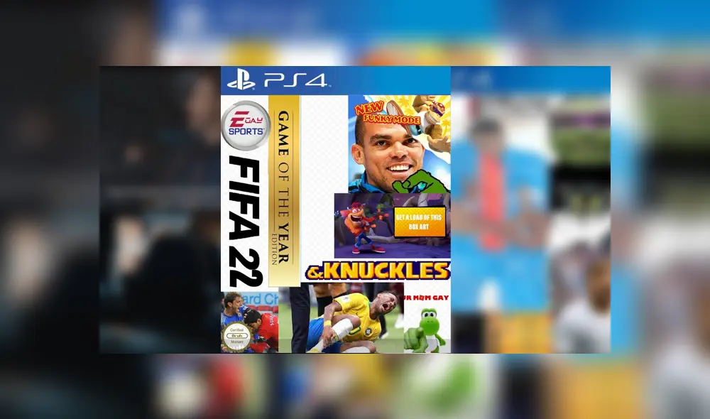 Desliza para ver los memes de FIFA 21 que circulan en Facebook. Foto: Captura.