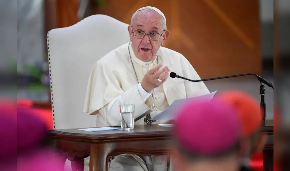 El papa Francisco aterrizó en Japón en la segunda etapa de su gira asiática. Foto: AFP.