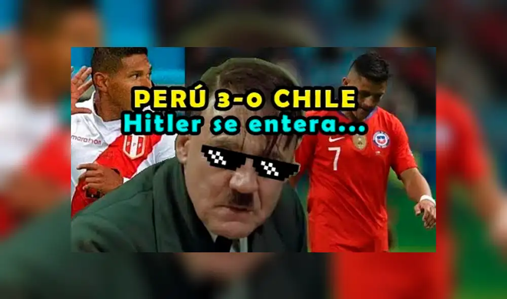 Facebook viral: “Hitler” se entera de la goleada de Perú a Chile y tiene inesperada reacción Facebook viral: “Hitler” se entera de la goleada de Perú a Chile y tiene inesperada reacción