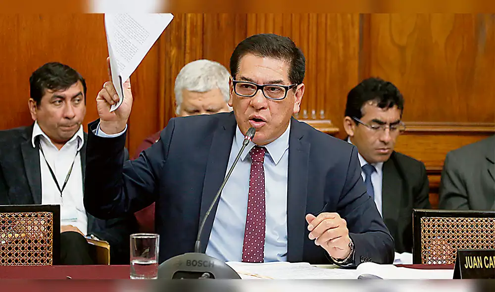 Fujimorista Juan Carlos Gonzales renunció a la presidencia de Ética