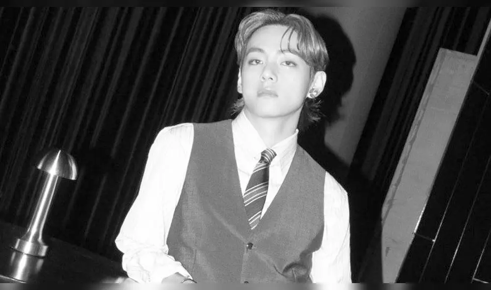 Desliza para ver más fotos de Taehyung de BTS. Créditos: Big Hit Entertainment