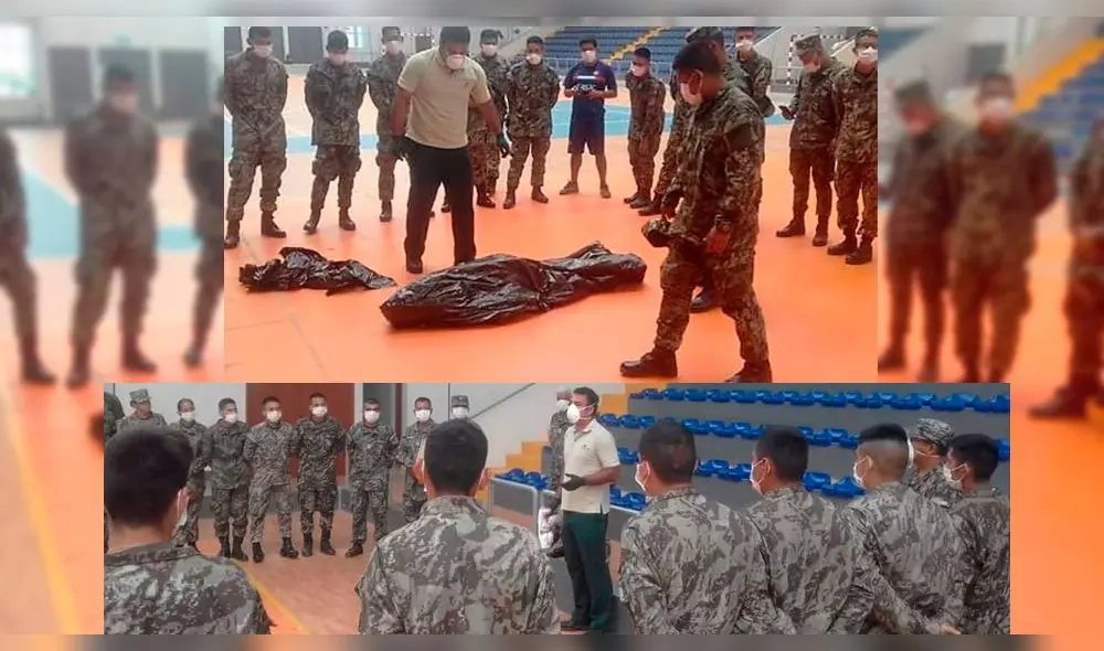 Militares en capacitación Militares en capacitación