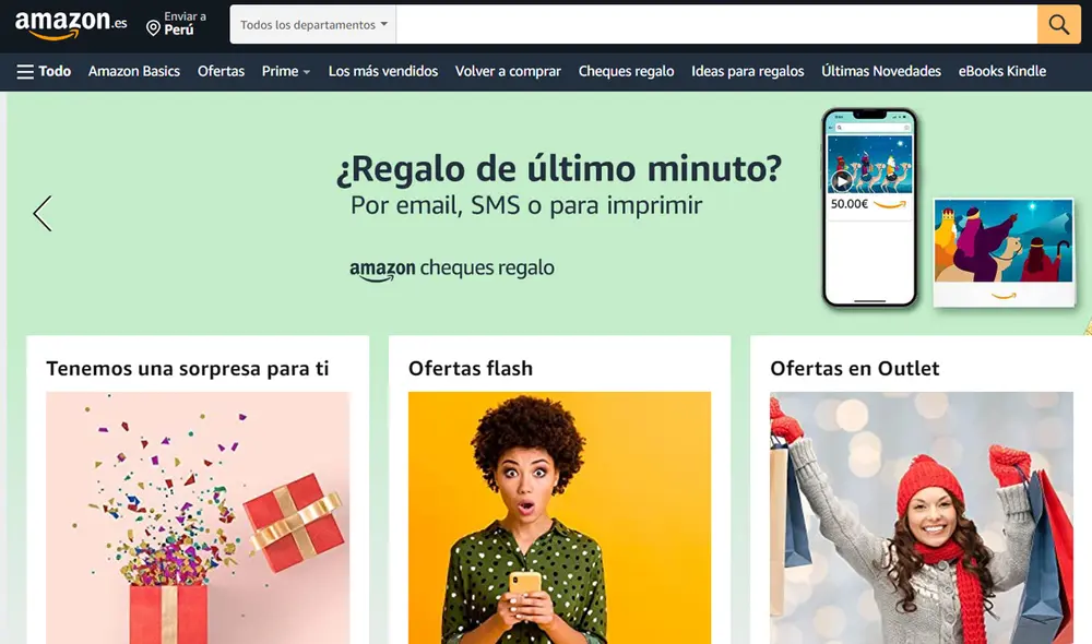 La sección se llama Amazon Warehouse. Foto: Amazon