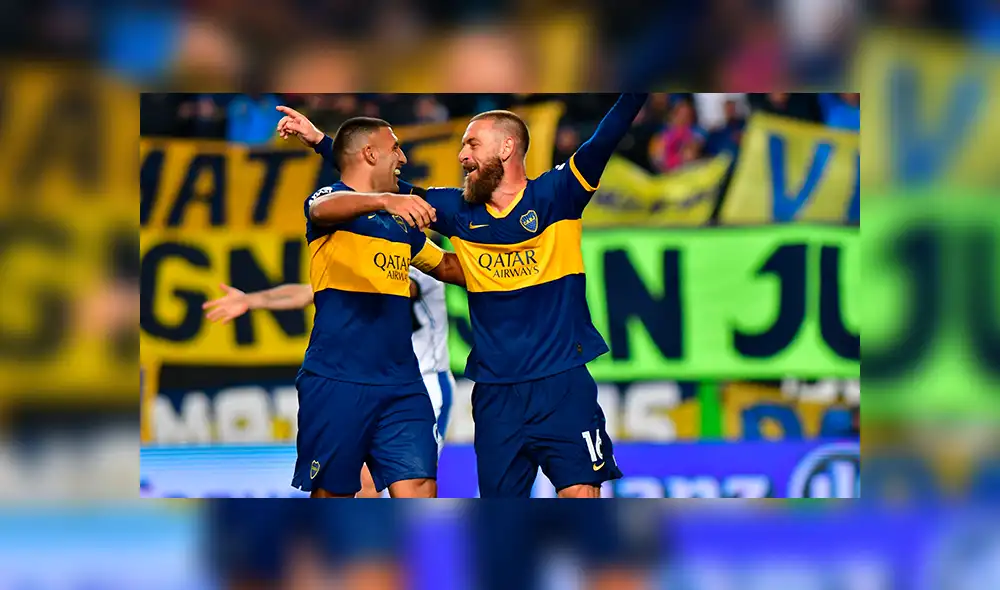 De Rossi cumplió su sueño: debutar en Boca Juniors. Créditos: ESPN