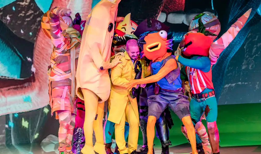 El detrás de cámara del concierto de J Balvin en Fortnite. Foto: Epic Games