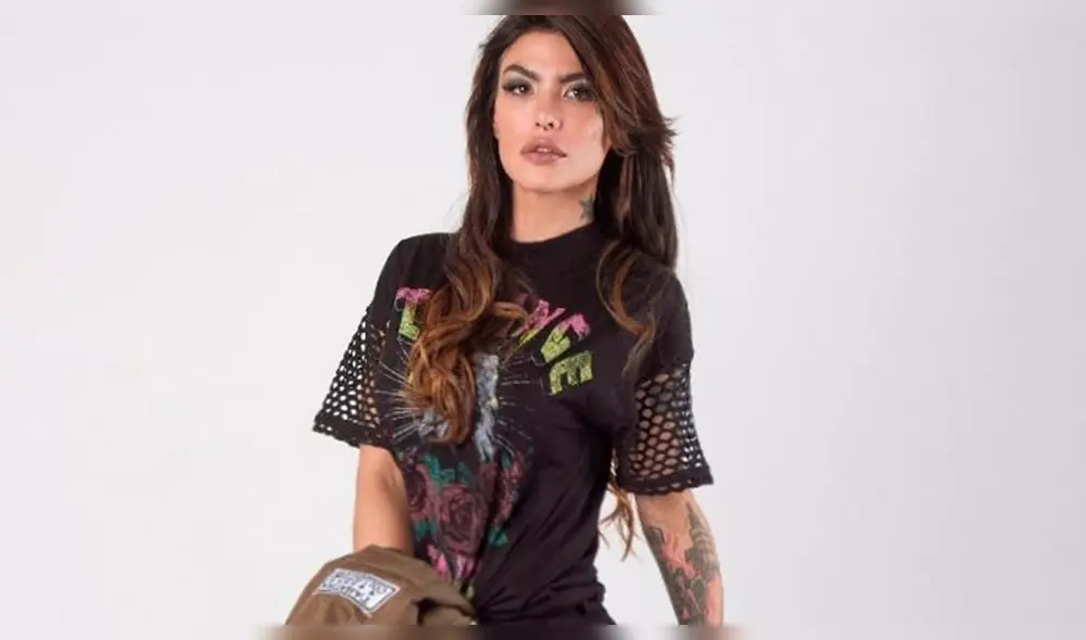 Angie JIbaja afirma tener el propósito de ayudar a personas que sufren de adicciones a las drogas. Foto: Instagram