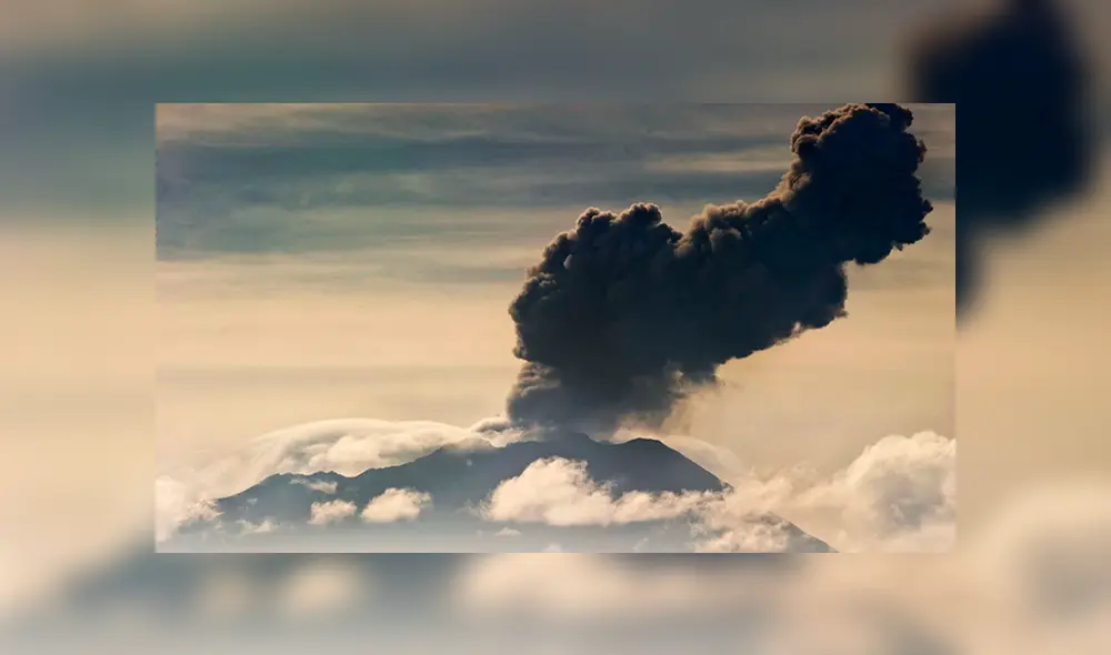 Cenizas del volcán Ubinas llegaron hasta Argentina. Foto: AFP Cenizas del volcán Ubinas llegaron hasta Argentina. Foto: AFP