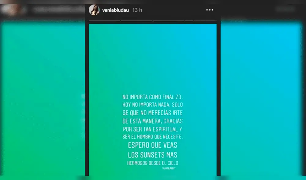 Legarda: Vania Bludau rompe su silencio y dedica emotivo adiós al cantante Legarda: Vania Bludau rompe su silencio y dedica emotivo adiós al cantante