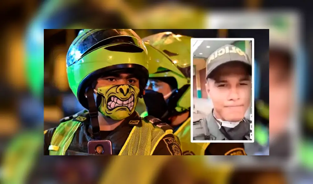 Testimonio de un policía colombiano ante la difícil situación de la población durante la cuarentena por COVID-19. Foto: Twitter Testimonio de un policía colombiano ante la difícil situación de la población durante la cuarentena por COVID-19. Foto: Twitter