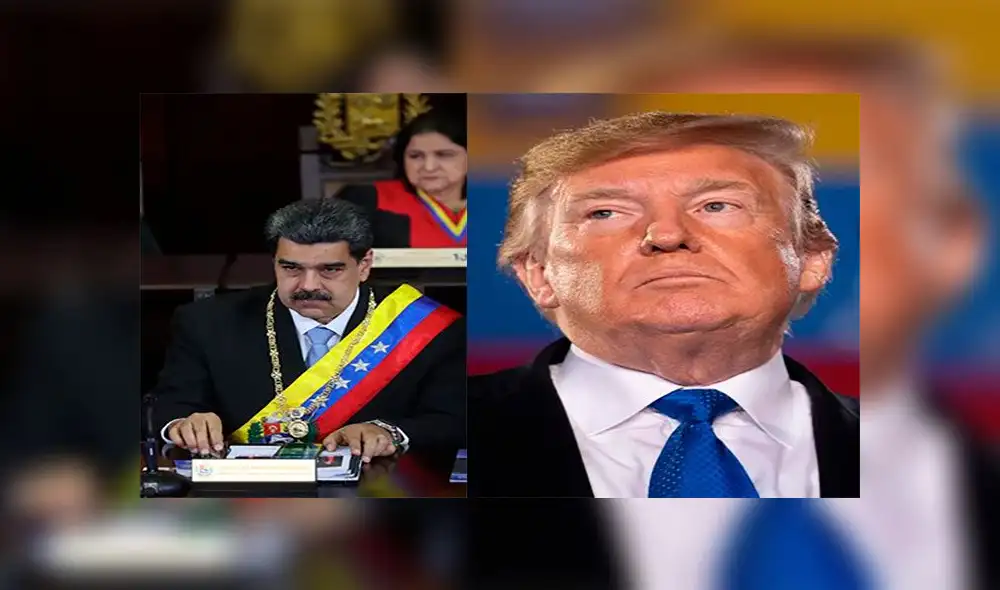 "Señor Donald Trump siga usted en su fracaso", afirmó Nicolás Maduro. Foto: composición "Señor Donald Trump siga usted en su fracaso", afirmó Nicolás Maduro. Foto: composición
