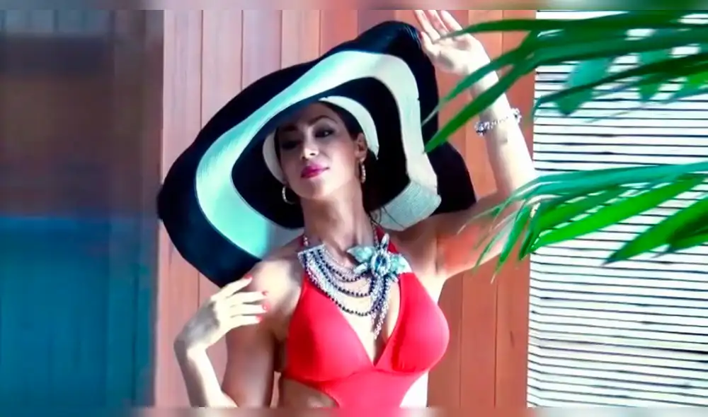 Melissa Loza: Así luce la modelo con 5 meses de embarazo [VIDEO]