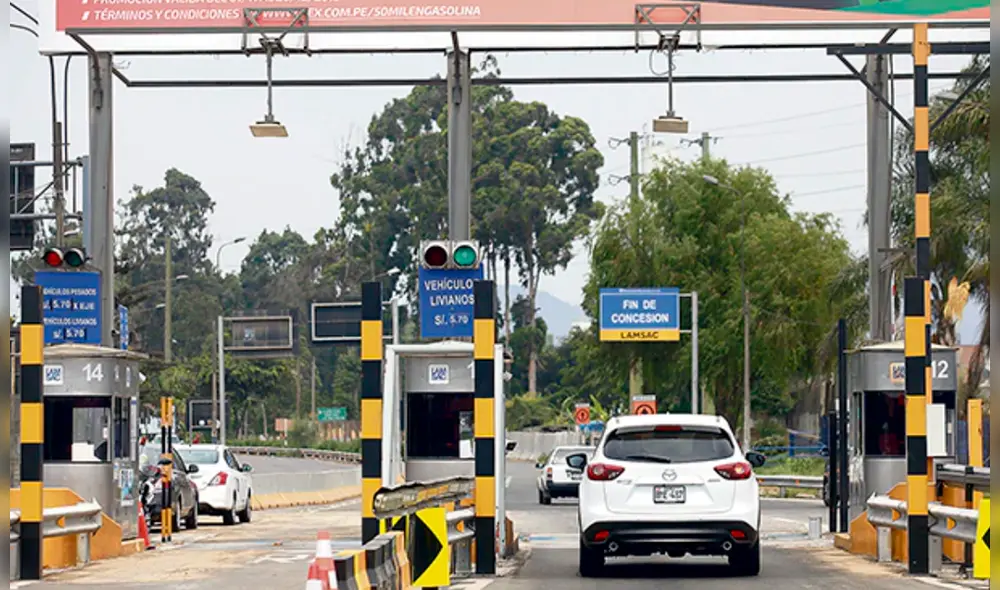 La suspensión del cobro de los peajes inició hace cerca de un mes. (Foto: Jhonel Rodríguez).