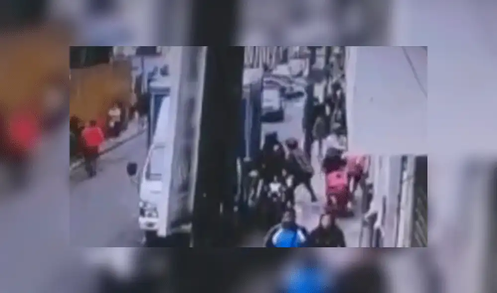 Centro de Lima: con hachas y armas roban más de 50 mil soles en joyería [VIDEO]