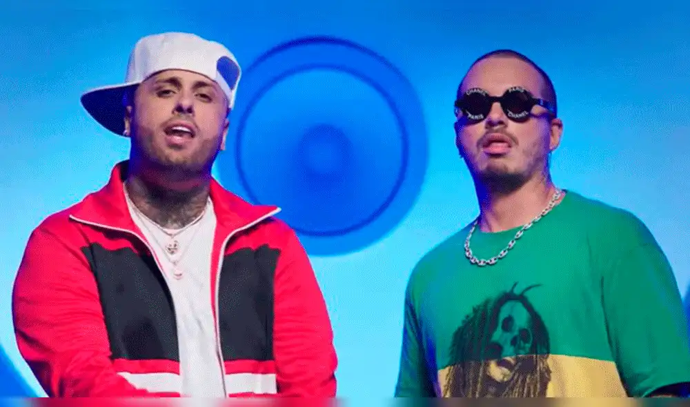 ¿J Balvin le dio un beso a Nicky Jam? Fans han quedado sorprendidos [FOTO] 