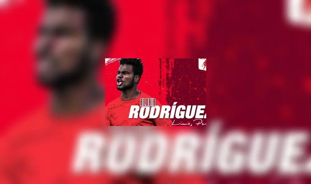 Aldair Rodríguez se mostró optimista por su futuro. Foto: América de Cali Aldair Rodríguez se mostró optimista por su futuro. Foto: América de Cali