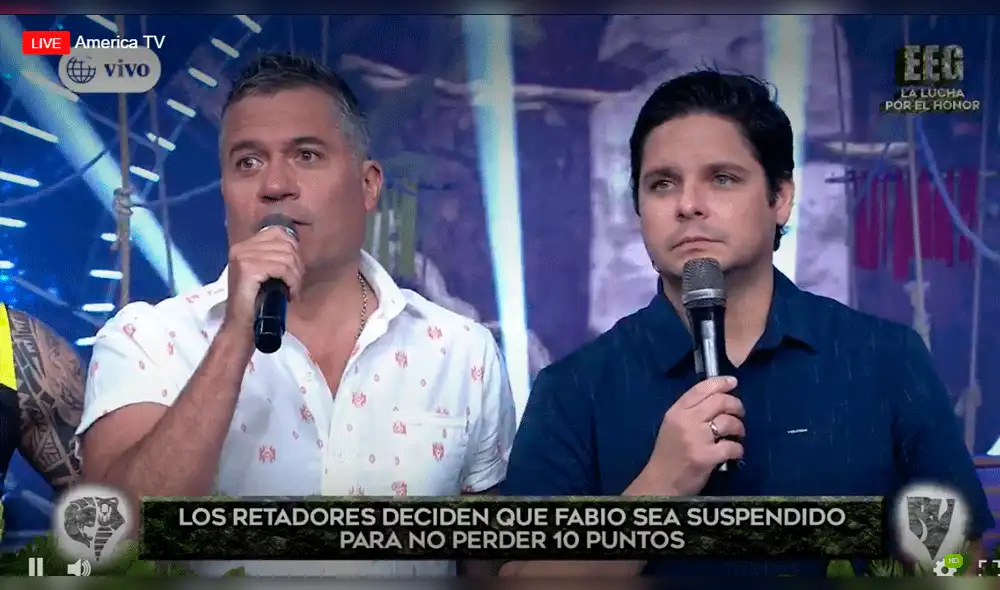 'Esto es guerra': Gian Piero Díaz y el 'Tribunal' se enfrentaron por Fabio Agostini [VIDEOS]