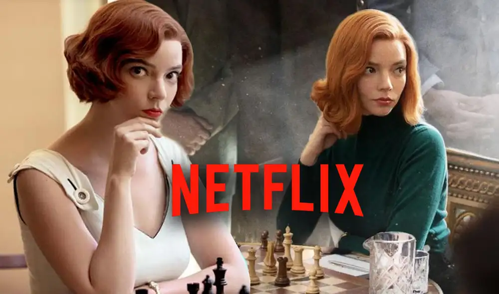Gambito de dama es protagonizado por Anya Taylor-Joy. Foto: Netflix Gambito de dama es protagonizado por Anya Taylor-Joy. Foto: Netflix