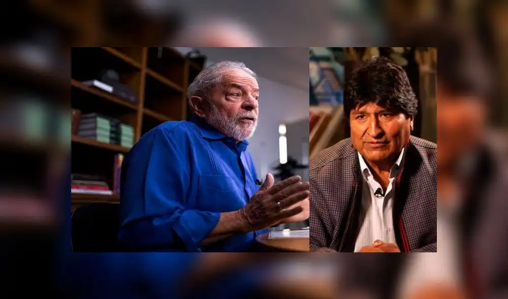 Aun así el expresidente brasileño calificó la renuncia de Evo Morales (d) de "golpe de Estado". Foto: composición Aun así el expresidente brasileño calificó la renuncia de Evo Morales (d) de "golpe de Estado". Foto: composición