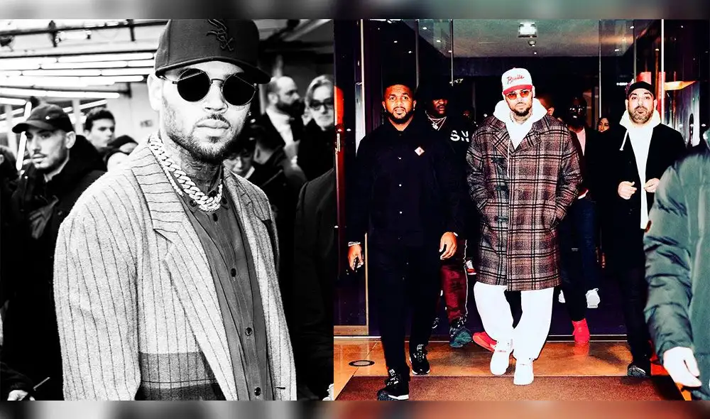 Chris Brown fue detenido en Francia acusado de violación 