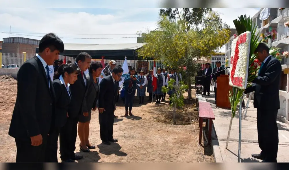 Homenaje a político tacneño Juvenal Ordóñez. Homenaje a político tacneño Juvenal Ordóñez.