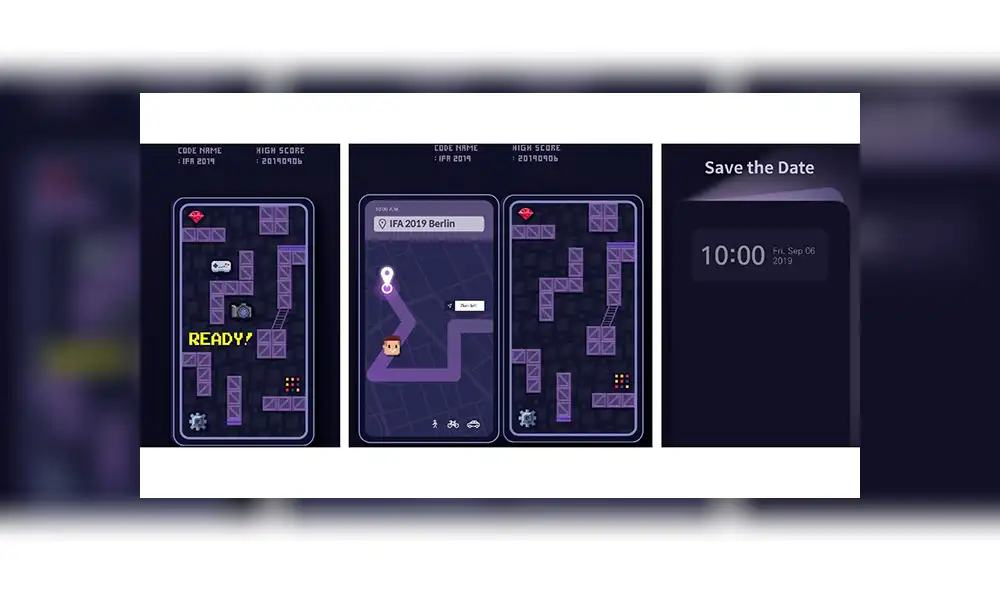 La invitación de LG a la conferencia IFA 2019.