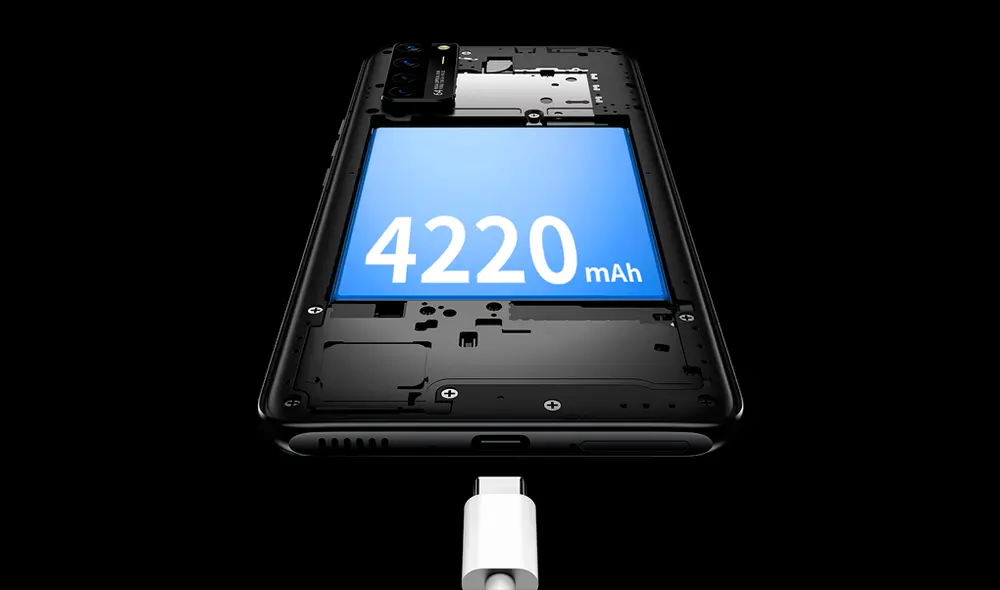 Batería de 4.220 mAh. | Foto: ZTE