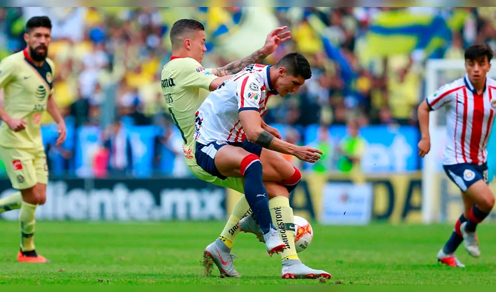 América igualó 1-1 frente a Chivas por la fecha 11 del Apertura 2018 de la Liga MX 