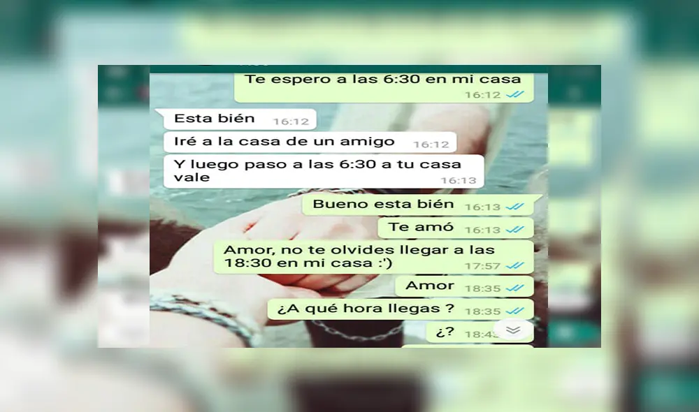 WhatsApp: Chica pone excusas para no ver a su novio y él descubre un triste secreto [FOTOS]