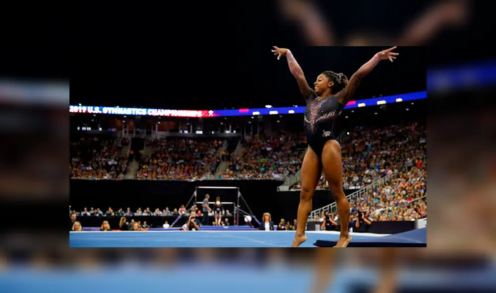La gimnasta tiene la mira puesta en Tokio 2020. Créditos: NBC