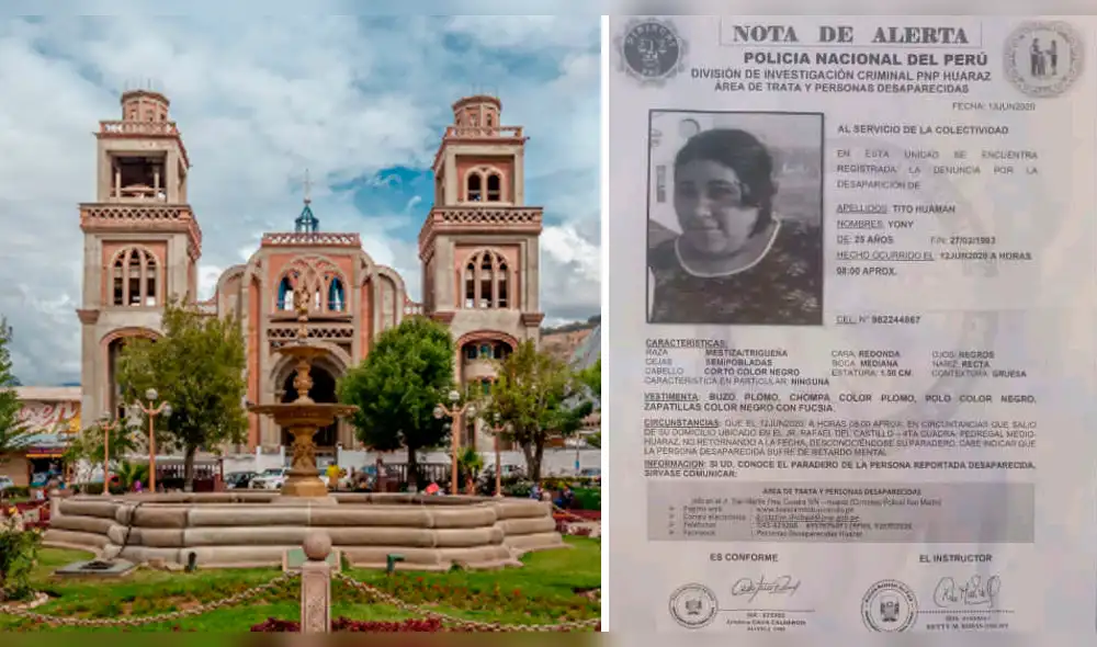 Mujer lleva más de 10 días desaparecida en Huaraz. Mujer lleva más de 10 días desaparecida en Huaraz.