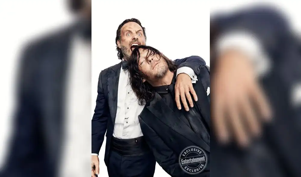 The Walking Dead: protagonistas celebran el capítulo 100 con portada en revista|FOTOS