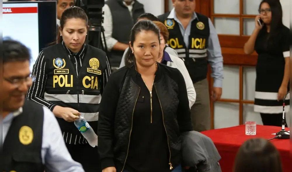 Jueces se apartan de revisar caso de Keiko Fujimori  
